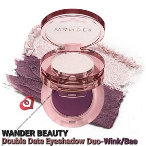 🎉2•$20/3•$28🎉 WANDER BEAUTY Double Date Eyeshadow Duo In Wink/Bae